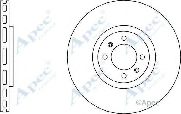 APEC BRAKING DSK3132 гальмівний диск