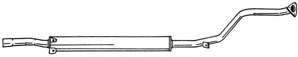 SIGAM 16405 Середній глушник вихлопних газів