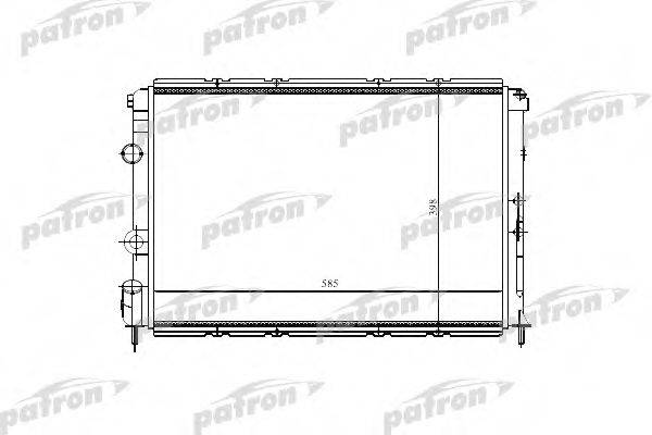 PATRON PRS3515 Радіатор, охолодження двигуна