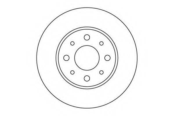 MOTAQUIP LVBD1167 гальмівний диск