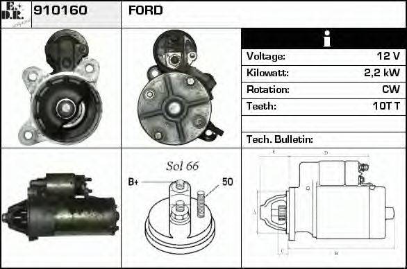 EDR 910160 Стартер