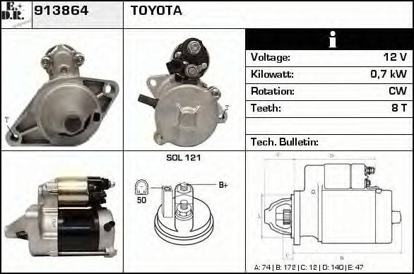 EDR 913864 Стартер