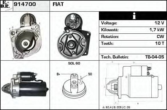 EDR 914700 Стартер