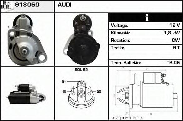 EDR 918060 Стартер