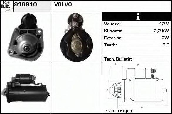 EDR 918910 Стартер