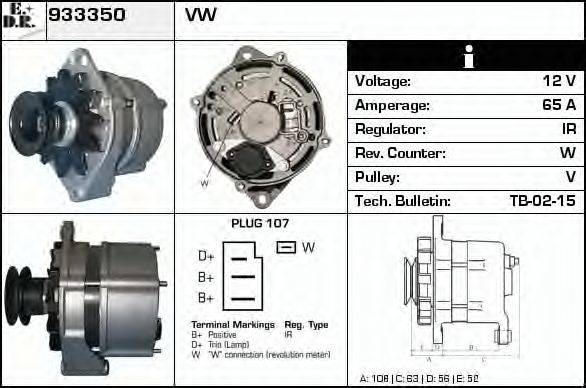 EDR 933350 Генератор