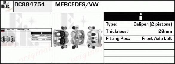 EDR DC884754 Гальмівний супорт
