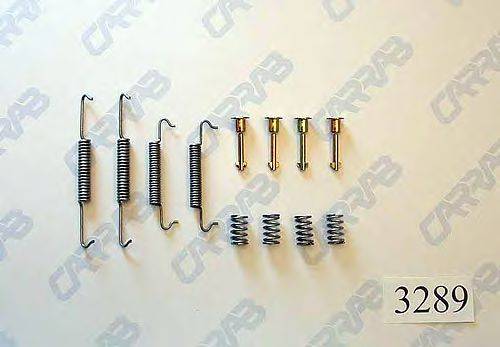 CARRAB BRAKE PARTS 3289 Комплектуючі, стоянкова гальмівна система