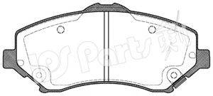 IPS PARTS IBD1086 Комплект гальмівних колодок, дискове гальмо