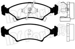 IPS PARTS IBD1398 Комплект гальмівних колодок, дискове гальмо