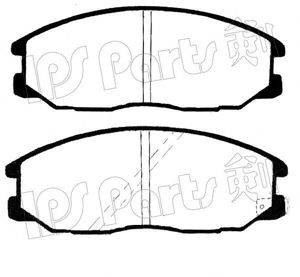 IPS PARTS IBD1H05 Комплект гальмівних колодок, дискове гальмо