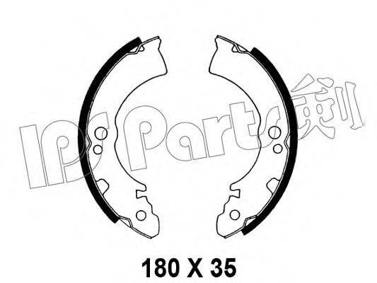 IPS PARTS IBL4101 Гальмівні колодки