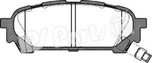 IPS PARTS IBR1705 Комплект гальмівних колодок, дискове гальмо