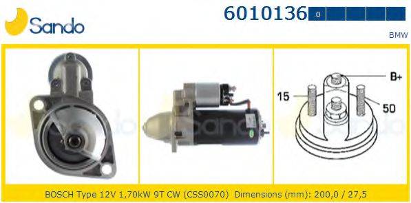 SANDO 60101360 Стартер