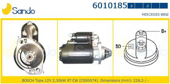 SANDO 60101850 Стартер