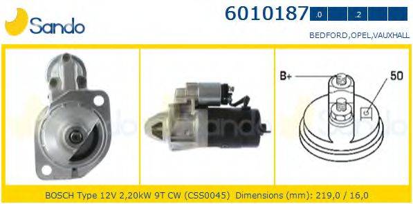 SANDO 60101870 Стартер