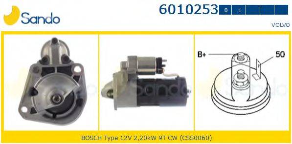 SANDO 60102530 Стартер