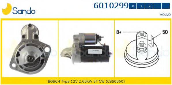 SANDO 60102990 Стартер