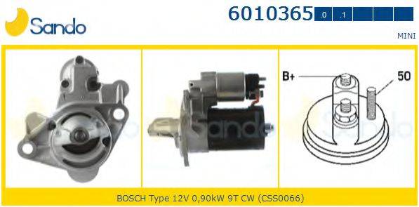 SANDO 60103650 Стартер