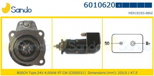 SANDO 60106200 Стартер