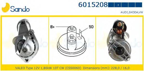 SANDO 60152081 Стартер