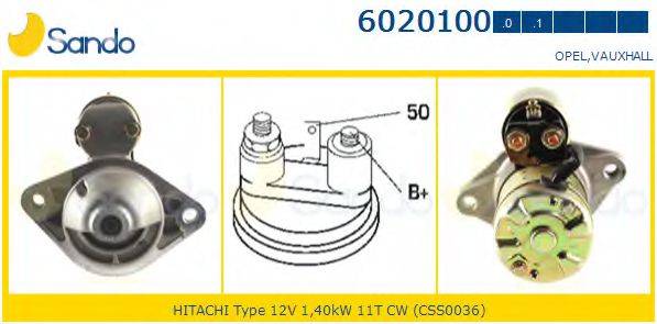 SANDO 60201000 Стартер