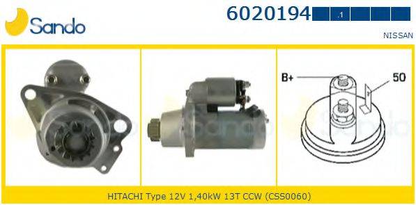 SANDO 60201941 Стартер