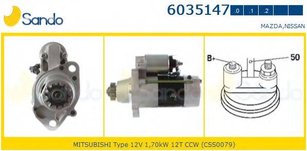 SANDO 60351470 Стартер