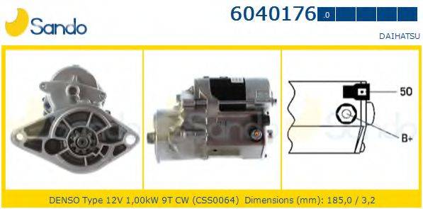 SANDO 60401760 Стартер