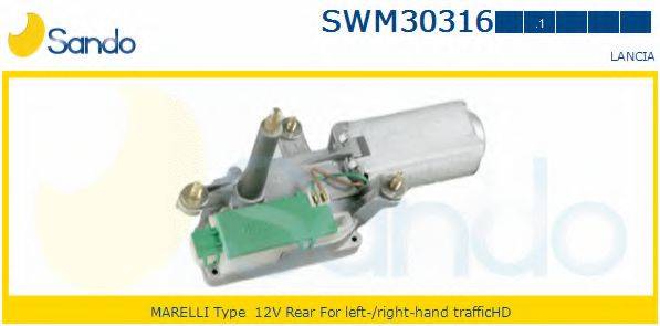 SANDO SWM303161 Двигун склоочисника