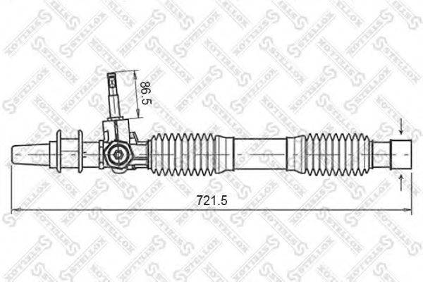 STELLOX 0035019SX Рульовий механізм