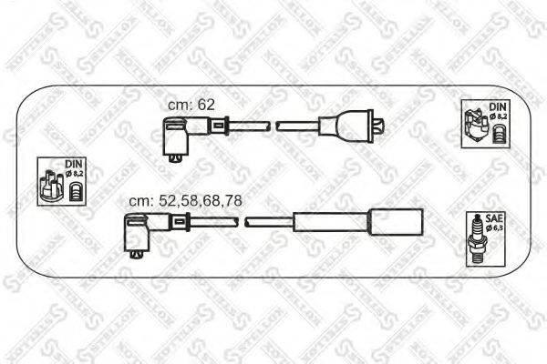 STELLOX 1038078SX Комплект дротів запалювання