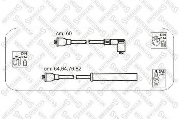 STELLOX 1038310SX Комплект дротів запалювання