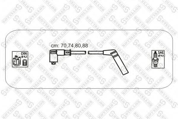 STELLOX 1038324SX Комплект дротів запалювання