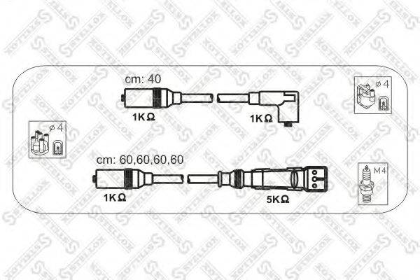 STELLOX 1038330SX Комплект дротів запалювання