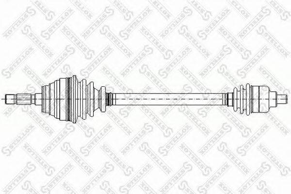 STELLOX 1581013SX Приводний вал