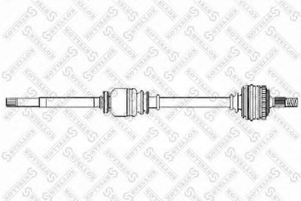 STELLOX 1581765SX Приводний вал