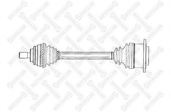 STELLOX 1581768SX Приводний вал