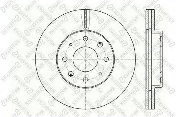 STELLOX 60203032VSX гальмівний диск