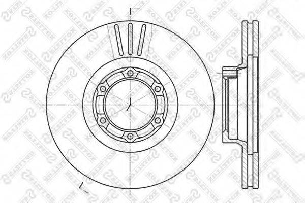 STELLOX 60203905VSX гальмівний диск