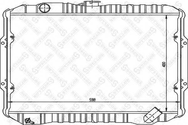 STELLOX 1025956SX Радіатор, охолодження двигуна