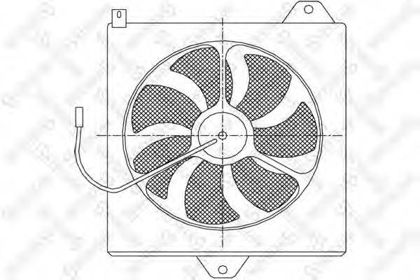 STELLOX 2999221SX Вентилятор, охолодження двигуна