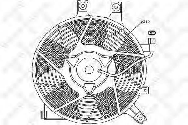 STELLOX 2999413SX Вентилятор, охолодження двигуна