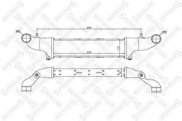 STELLOX 1040044SX Інтеркулер