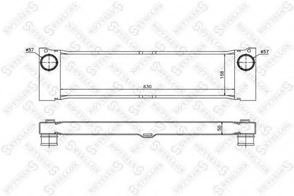 STELLOX 1040053SX Інтеркулер