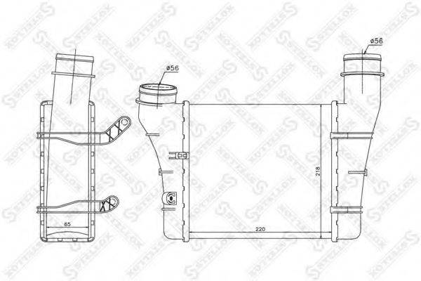 STELLOX 1040101SX Інтеркулер