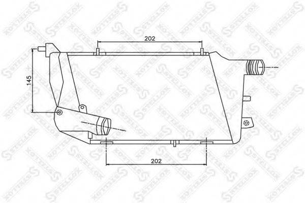 STELLOX 1040108SX Інтеркулер