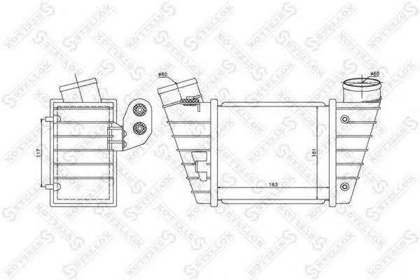 STELLOX 1040111SX Інтеркулер