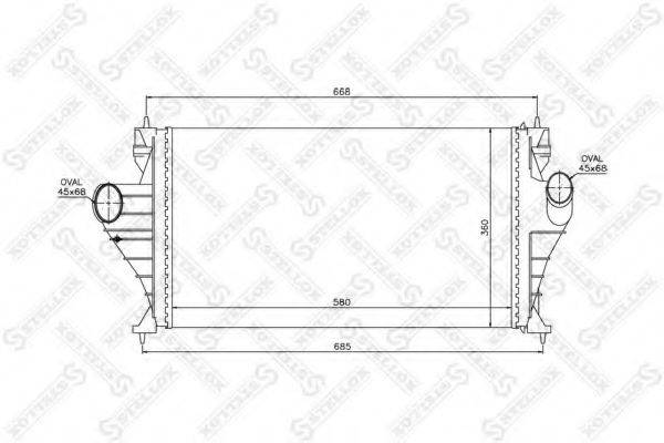 STELLOX 1040121SX Інтеркулер