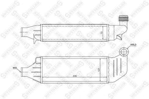 STELLOX 1040131SX Інтеркулер